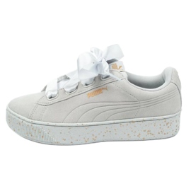Puma Vikky Platform Ribbon W 366815 02 grå