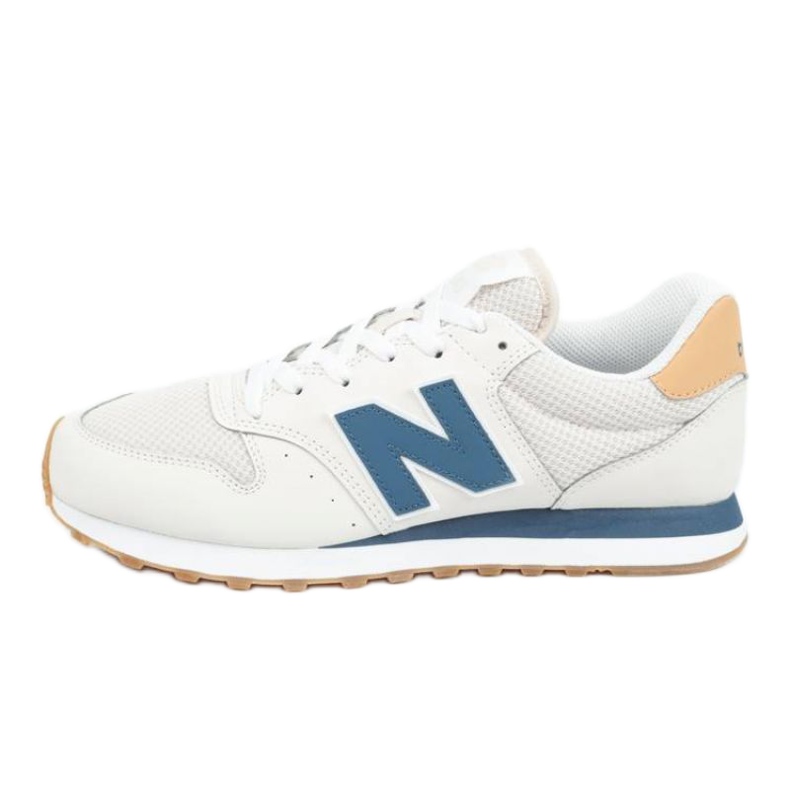 New Balance M Gm500mm1 beige vit marinblå