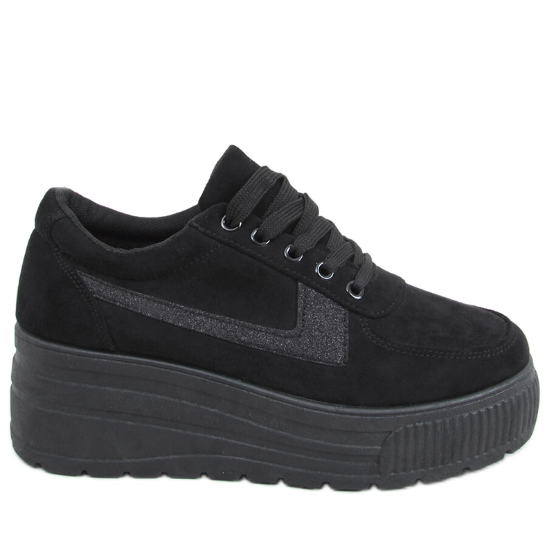 Valens Black wedge sneakers svart