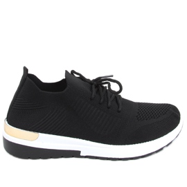 Welo Black sock sportskor svart