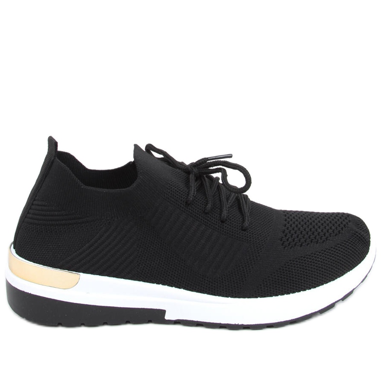 Welo Black sock sportskor svart