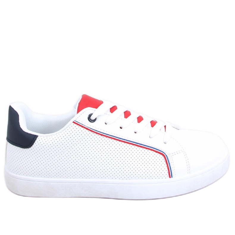 Volve WHITE / NAVY damsneakers vit
