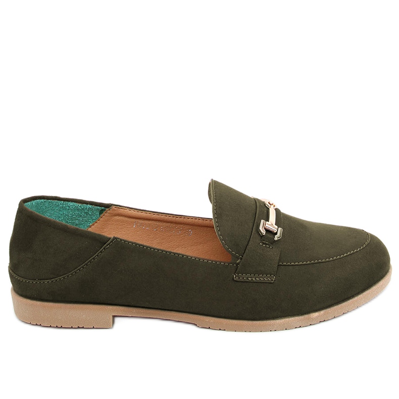 Juss Green dam loafers grön