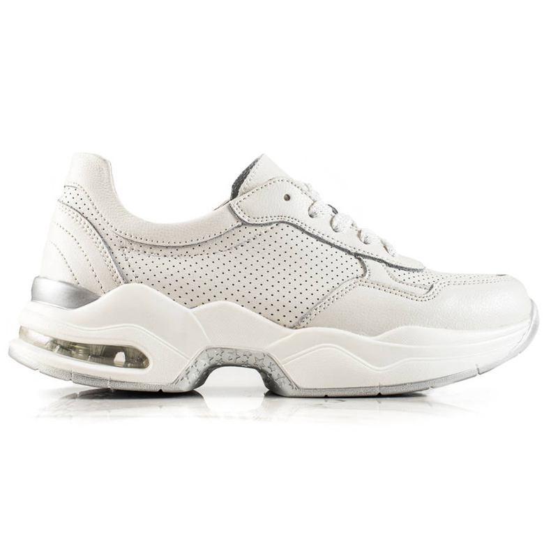 Goodin Openwork skinnskor vit