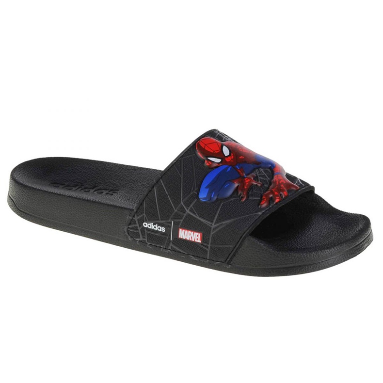 Adidas Adilette Shower Slides Spiderman Jr FZ1716 tofflor svart