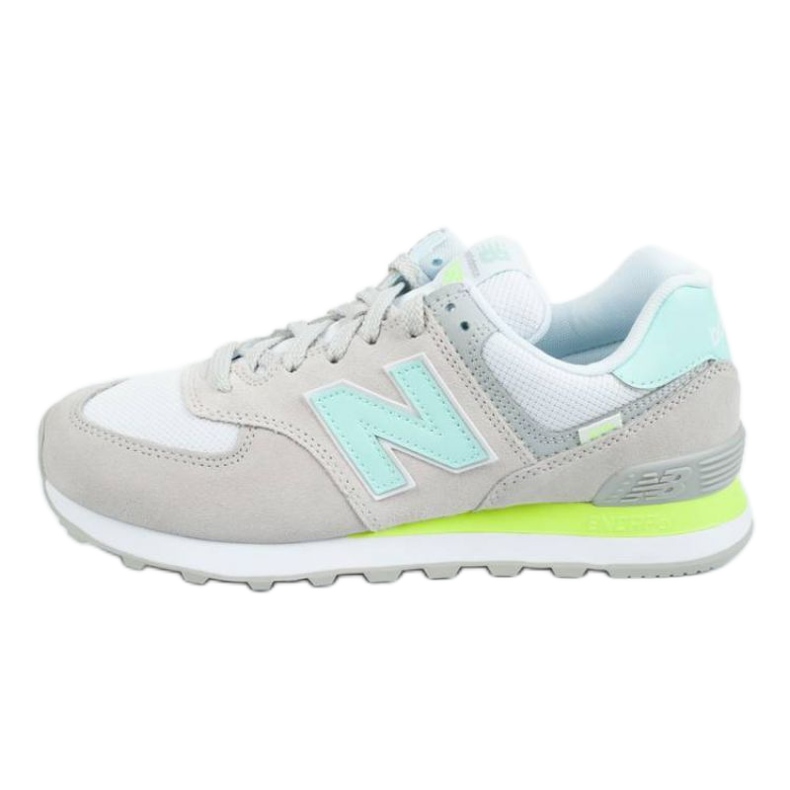 New Balance W WL574SS2 vit grå grön