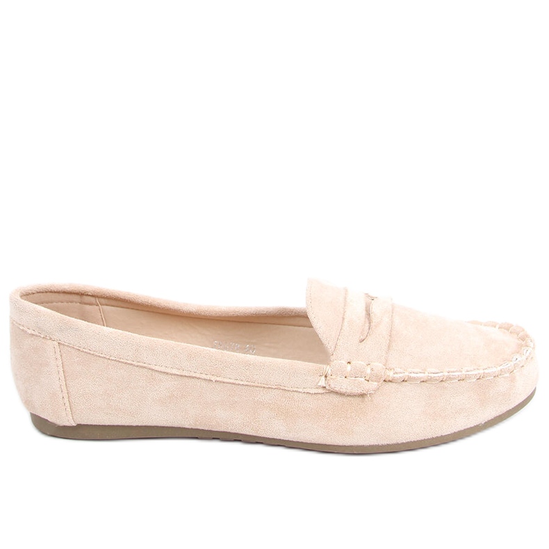 Brato Beige loafers för dam