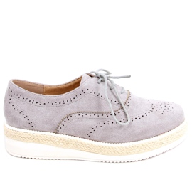 Damskor espadrillor Apia Grey grå