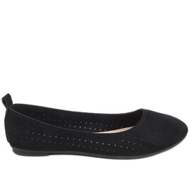 Ameli Svarta genombrutna ballerinor