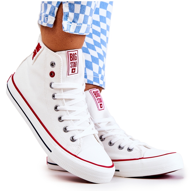 High-top Sneakers Big Star JJ274127 Vit