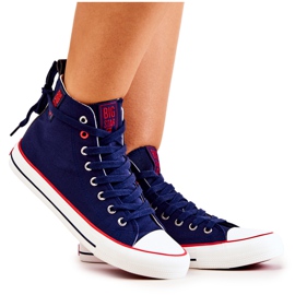 High-top Sneakers Big Star JJ274125 Marinblå