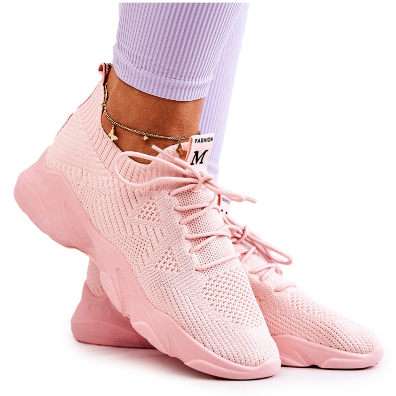 PS1 Sportskor Sneakers Tyg Rosa Nolene