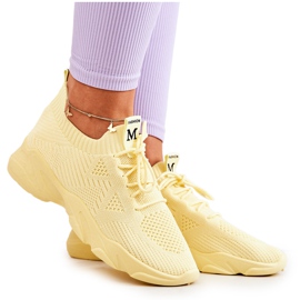 PS1 Sportskor Material Sneakers Gul Nolene