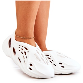 PS1 Lätta Sport Vita Skum Skor På Vågen