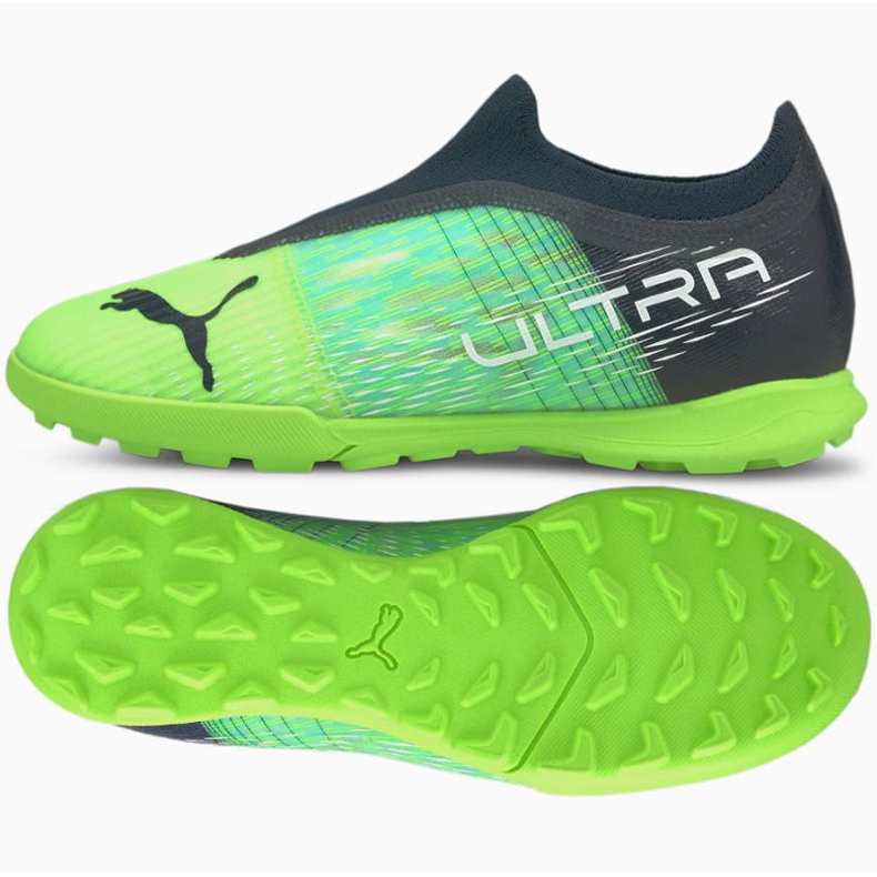 Puma Ultra 3.3 Tt Jr 106531 03 fotbollsskor grå, grön grön