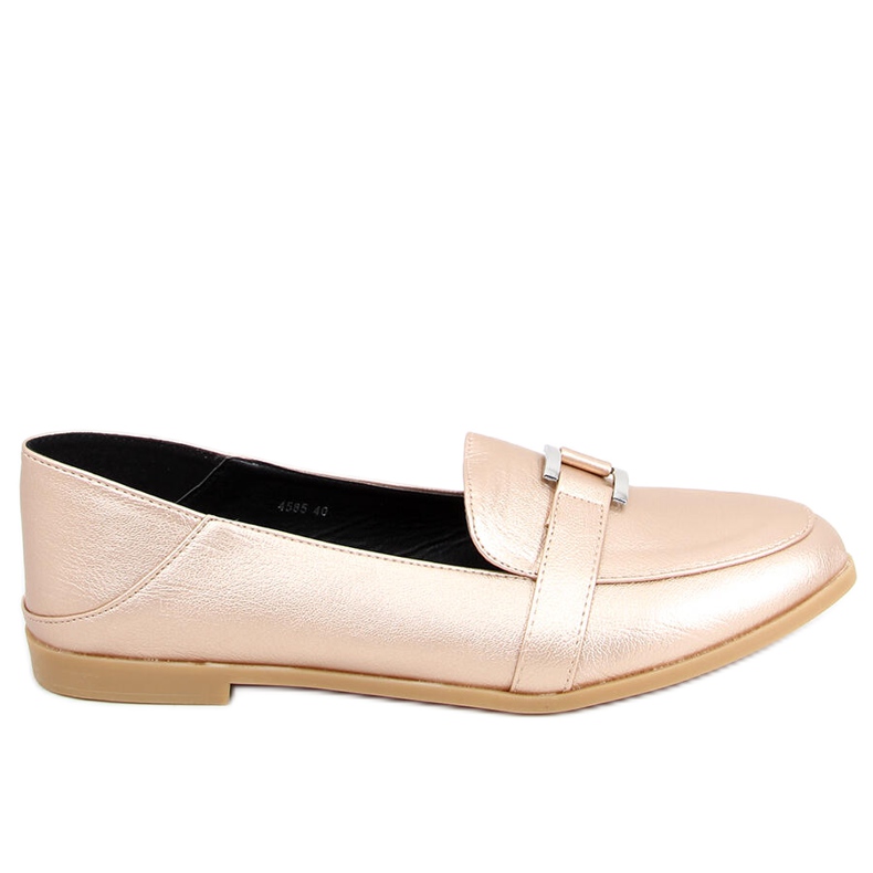 Alma Gold loafers dam gyllene