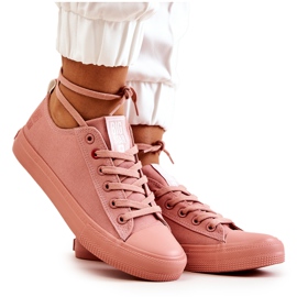 Low Sneakers Big Star JJ274005 Mörkrosa