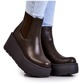 PS1 Varma stövlar Mörkgröna Montiano