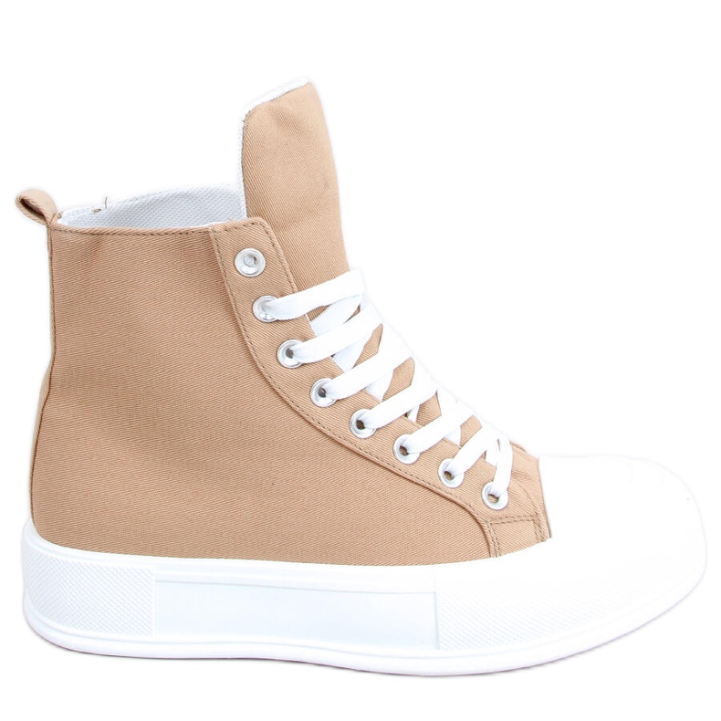Kenya Khaki canvas sneakers beige