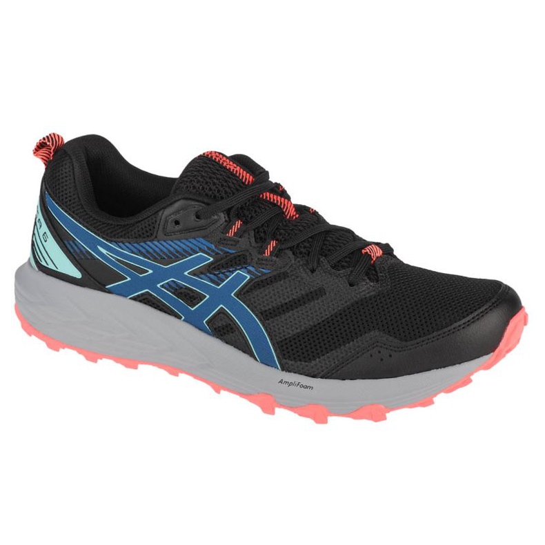 Asics Gel-Sonoma 6 W 1012A922-011 löparskor svart blå orange