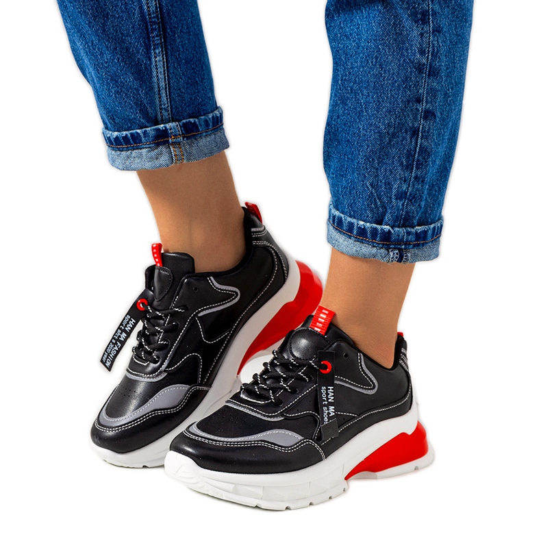 Svarta Barbo-sneakers för kvinnor grå