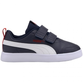 Puma Courtflex v2 V Ps Jr 371543 01 svart