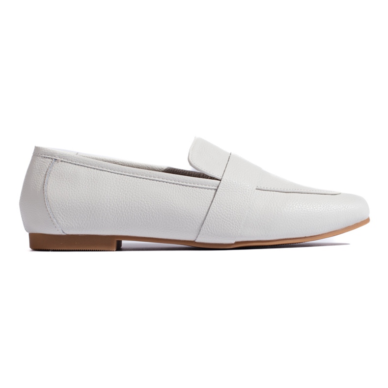 La.Fi Klassiska vita skor loafers