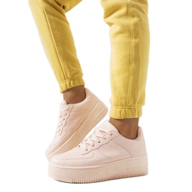 Rosa sneakers för dam Batavia