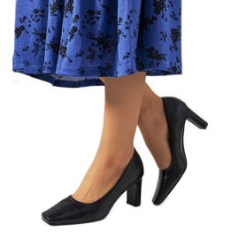 Svarta dampumps Graves