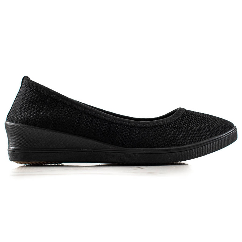 Evento Bekväma svarta ballerinor