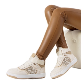 PA1 Kansas beige sneakers för kvinnor