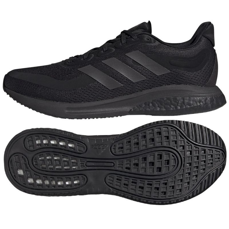 Adidas SuperNova M H04467 löparskor svart