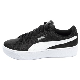 Puma Vikky Platform Glitz Jr 366856 02 svart blå