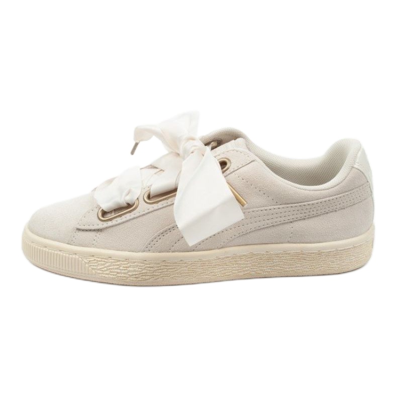 Puma Mocka Heart Satin W 362714 04 beige gyllene
