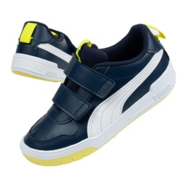 Puma Multiflex Jr 380740 08 svart marinblå