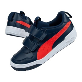 Puma Multiflex Jr 380740 02 svart marinblå