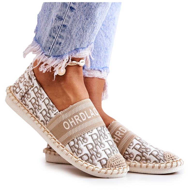 PS1 Klassiska Beige Warm Time Espadrilles brun