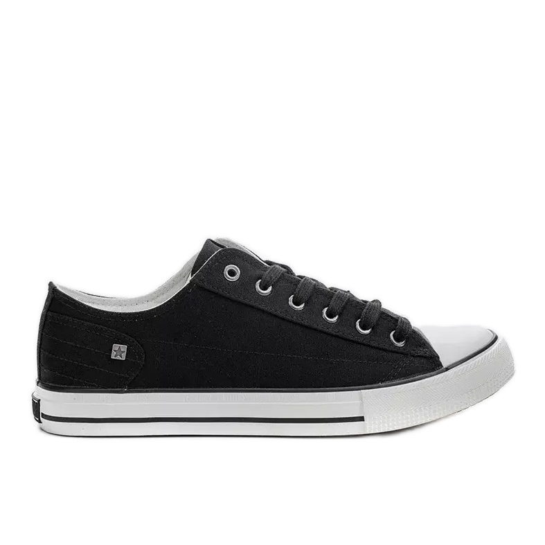 Big Star svarta herrsneakers DD174273