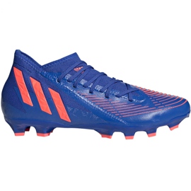 Adidas Predator Edge.3 Mg M GW9989 fotbollsskor blå blå