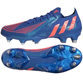 Adidas Predator Edge.1 L Sg M H02973 fotbollsskor blå blå
