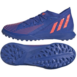 Adidas Predator Edge.3 Tf Jr GX2640 fotbollsskor blå blå
