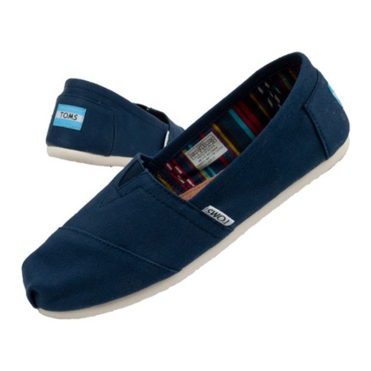 Toms Classics W 0873 espadrillor blå