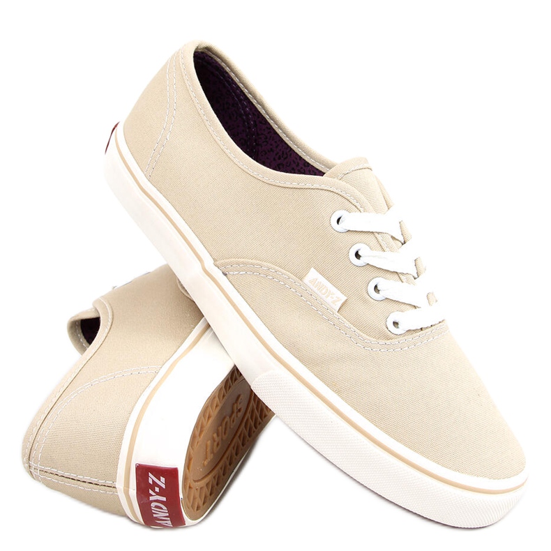 Fulla Khaki damsneakers beige