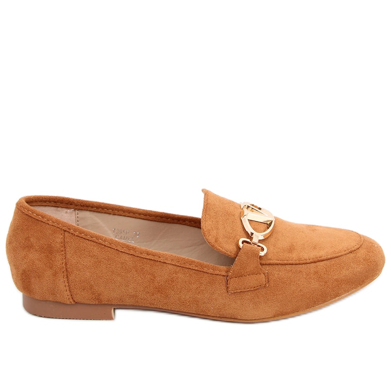 Fred Camel loafers dam brun
