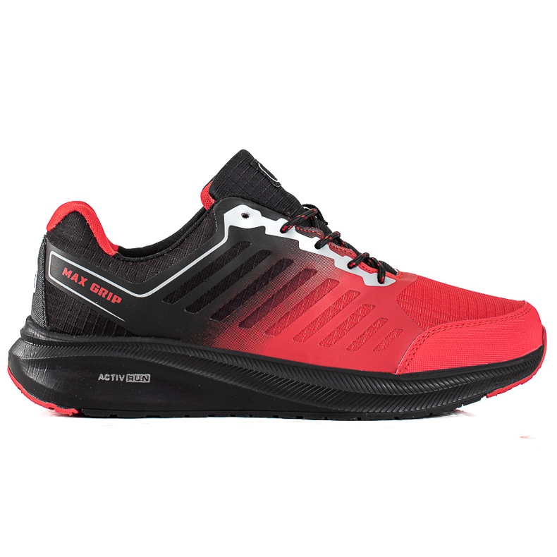 DK Mäns Sportskor På Plattformen svart röd