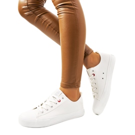 White Big Star damsneakers JJ274007 vit