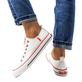 Klassiska vita sneakers Big Star JJ274123