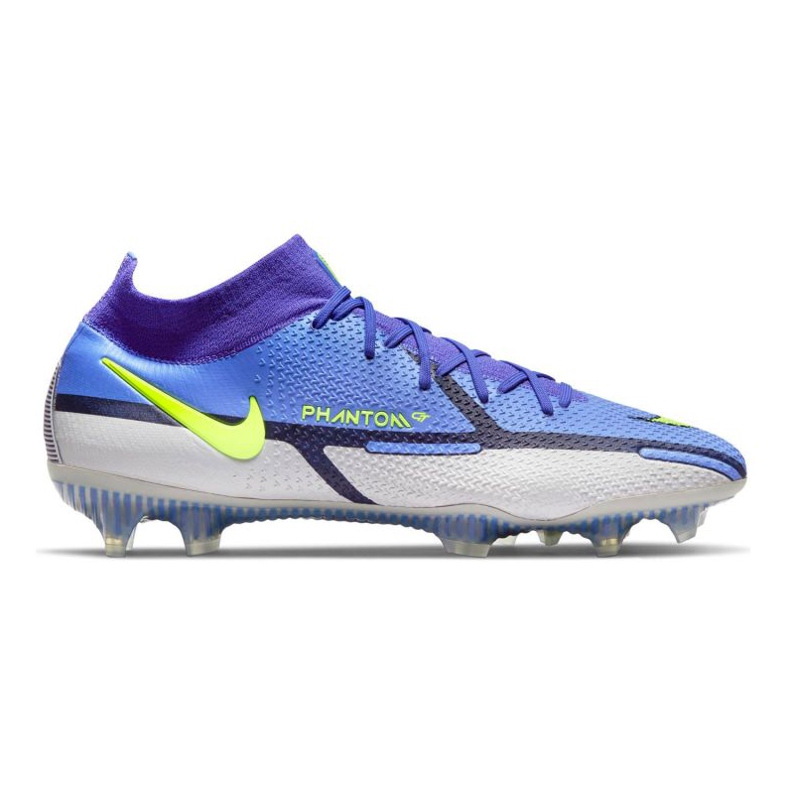 Nike Phantom GT2 Dynamic Fit Elite Fg M CZ9889-570 fotbollsskor blå / silver blå
