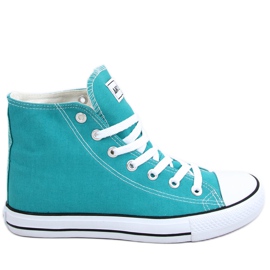 Ingi Turquise high-top sneakers blå