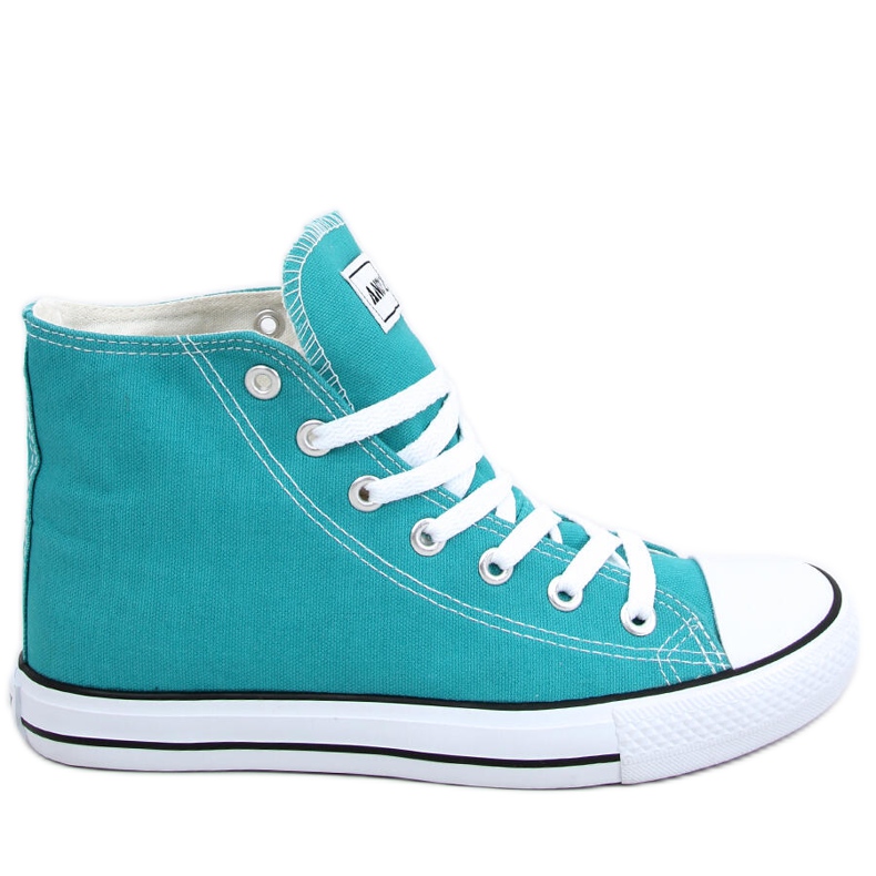 Ingi Turquise high-top sneakers blå